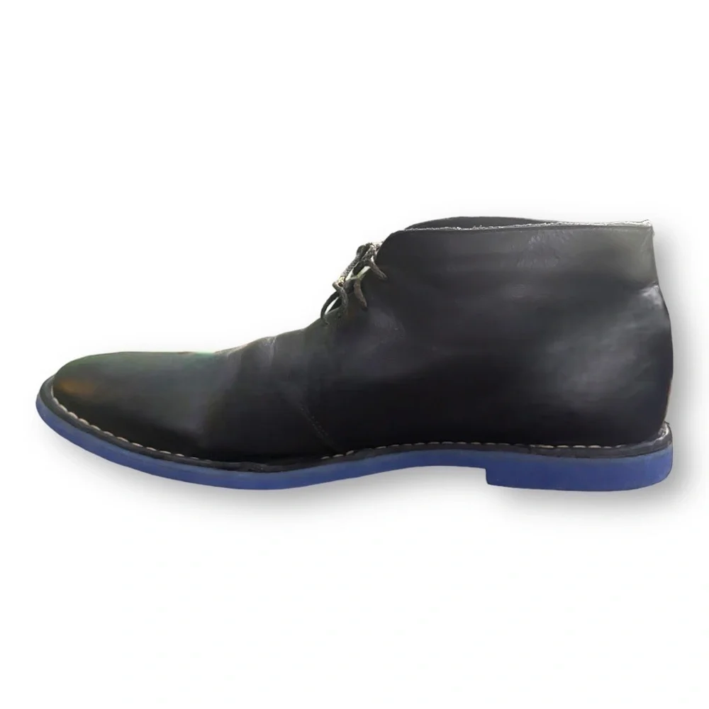 🔥 Cole Haan Glenn Chukka Men’s Boots | Blue Sole Leather‎ | Size 11.5M